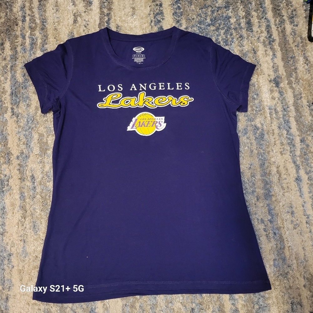 NWOT Size L, Concepts, Los Angeles Lakers Purple T-Shirt